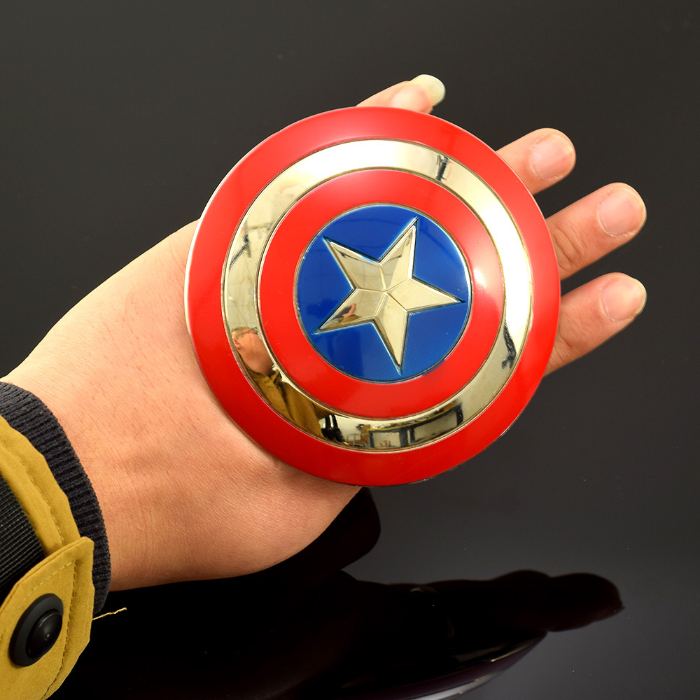 กัปตันอเมริกาชี้ไปที่โล่เสือ