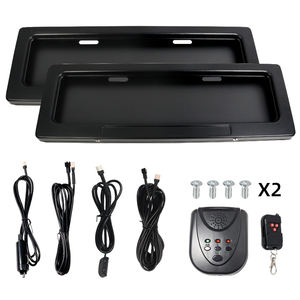 Cache-<span class=keywords><strong>plaque</strong></span> d'<span class=keywords><strong>immatriculation</strong></span> électrique escamotable pour voiture, modèle australien, avec kit de télécommande sans fil - Product Image 2