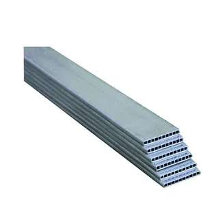 Tubo plano de extrusión de aluminio para condensadores, Tubo plano de microcanal de bajo peso 1100 H112