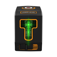 Niveau laser croisé auto-nivelant à faisceau vert Norm DIY OEM ODM 2 lignes avec précision de 3 mm/10 m et 3 points