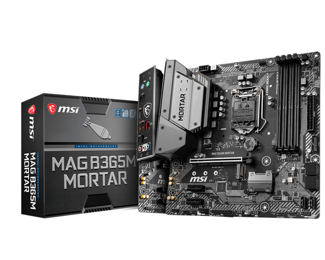 Refurbished Gaming Motherboard MS1 B365M MORTAR 4xDDR4 DIMM LGA 1151 Support I7/i5/i3 Processor