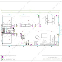 Mini-maison pliable, maison modulaire mobile, préfabriquée, durable, dortoir, maison d'hôtes, villa, hôtel, design moderne