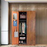 Armoire pliante en acier multi-usages moderne, série AOT MT, garantie 3 ans, structure démontable, rangement d'outils
