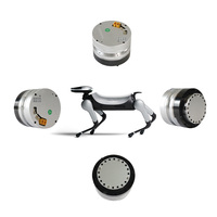 Motor de Flujo Axial para Articulaciones de Robots Cobot Biónicos, Servomotor para Articulaciones de Brazos Robóticos, Actuador de Articulaciones para Exoesqueletos