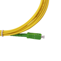 Cordon de brassage fibre optique monomode simplex SC/APC intérieur haute performance HI LINK 0.9/2.0/3.0mm PVC/LSZH 1-30m FTTH/WiFi/5G