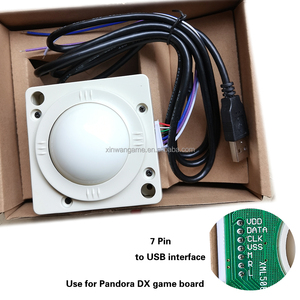 Câble USB Trackball 2 pouces pour Jamma ARCADE GAME 60-in-1 Pandora DX Board NEO <span class=keywords><strong>GEO</strong></span> Coin Pusher avec 60 jeux en matière plastique - Product Image 3