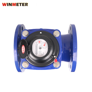 Hot bán DN50 số lượng lớn đa-dòng chảy gang cơ khí woltman Đồng hồ nước Ngang Cài đặt đo lưu lượng nước mét - Product Image 5