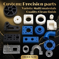 Service de pièces en plastique usinées CNC de précision sur mesure pour équipements industriels