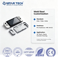 Fabricante de Moldes de Inyección de Plástico Personalizados para Carcasas de Consolas de Juegos, Certificado ISO9001 ISO14001