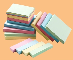 Chất lượng tốt nhất tùy chỉnh Memo Pad dính ghi chú văn phòng phẩm trường học Nguồn cung cấp giấy dán chỉ Số đăng nó dính Lưu ý pad - Product Image 4