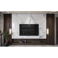 Nouveau design Marble Rock Look WPC TV Fond Décoration Panneau mural