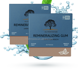 OEM bebas gula Xylitol peremajaan Gom Lastic Mint permen karet dengan Hydroxyapatite Enamel perlindungan segar nafas - Product Image 1
