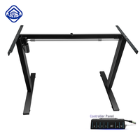 Meilleures ventes Mobilier de bureau ergonomique durable assis-debout Table de jeu Cadre de bureau électrique réglable en hauteur pour bureau à domicile