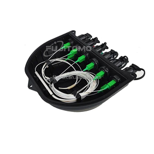Boîtier de distribution de fibres optiques pré-connecté FUJITOMO 8 9 10 cœurs pour FTTx FTTh, extérieur, étanche IP68, type CAJA NAP - Product Image 6