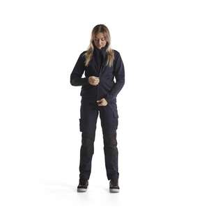 Blaklader เสื้อกันหนาว339425268699ม. สำหรับผู้หญิงมีฮู้ดสำหรับใส่ทำงาน7330509647998สีกรมท่า/ดำมีซิปเต็มตัว - Product Image 3