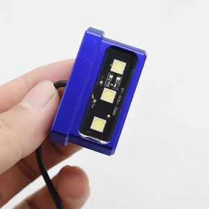 Lumière de plaque d'immatriculation LED pour moto, 49x26mm, 12V, 3 lentilles, remplacement arrière pour systèmes d'éclairage de moto - Product Image 2