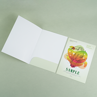 Sobres de papel de tamaños A4/DL de calidad superior con bolsa de cartón de papel Kraft de papel compensado con solapa para documentos e invitaciones