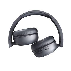 Auriculares Bluetooth HeadTuner con radio FM - Plástico 100% reciclado, reproductor MP3, lector Micro SD, Bluetooth Negro - Product Image 5