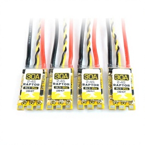 อะไหล่โดรน FPV DIY 30A 2-4S Brushless ESC รองรับ DSHOT PWM Mach3 สำหรับมัลติโรเตอร์ เครื่องบินบังคับวิทยุ เฮลิคอปเตอร์ โดรนแข่ง - Product Image 1