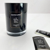 Autocollant de logo d'estampage d'or personnalisé imperméable à l'eau adhésif en aluminium bon marché pour bougies étiquettes de parfum étiquettes d'emballage de photos