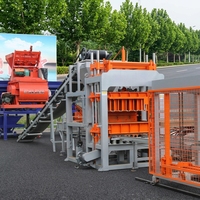 Machine à fabriquer des blocs creux 5-15, populaire au Nigeria, au Kenya et au Ghana