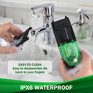 Recortadora de Barba y Vello Facial Premium con Envío <span class=keywords><strong>GRATIS</strong></span>, Ajustable en 20 Longitudes, IPX6, Todo en Uno, Recortadora de Barba y Vello con Aspiradora - Product Image 5