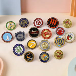 Pins de Solapa Personalizados al por Mayor de Alta Calidad, de Metal Negro con Esmalte Duro y Suave, para Ropa, Sombreros y Bolsos - Product Image 3