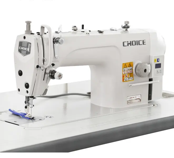 Choice-máquina de coser de punto de bloqueo Industrial GC8700D, unidad directa, aguja única de alta velocidad, para tela