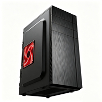 ATX/Micro ATX Anakartlarla Uyumlu Masaüstü Bilgisayar Kasası 7 PCI Genişletme Yuvası 2 HDD 2 SSD Çoklu Fan Montaj Pozisyonları