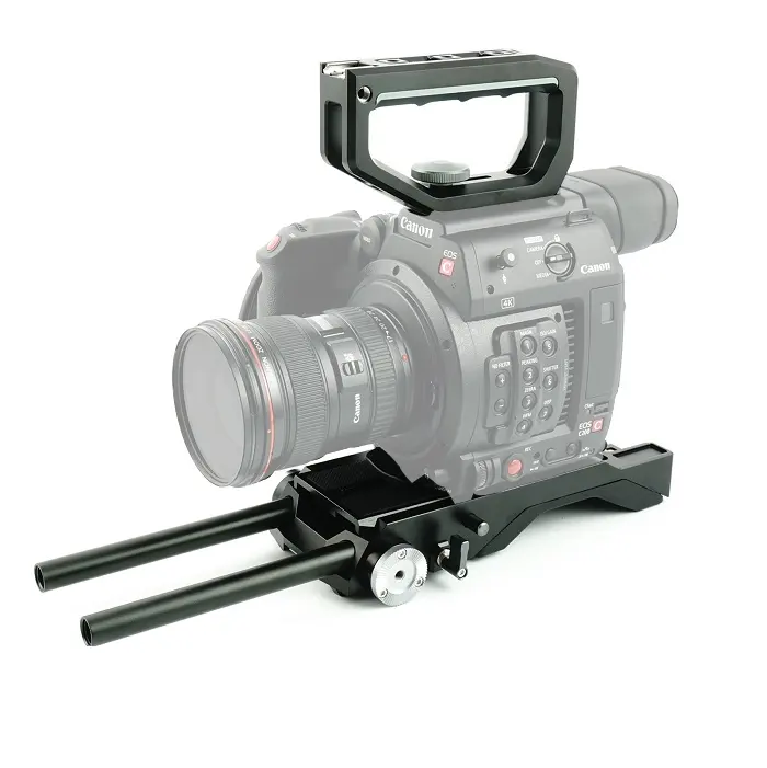 גונדור GD-CB-11 C200 ערכת למעלה ידית/15mm שחרור מהיר Baseplate/הארכת זרוע עבור ARRI/אדום/BMD/סוני/Canon <span class=keywords><strong>מצלמה</strong></span>