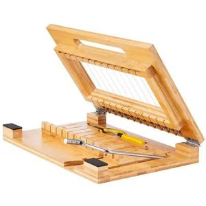 Dao cắt xà phòng thủ công bằng gỗ và tre, dụng cụ tự làm cắt xà phòng mới, thớt cắt bơ - Product Image 1