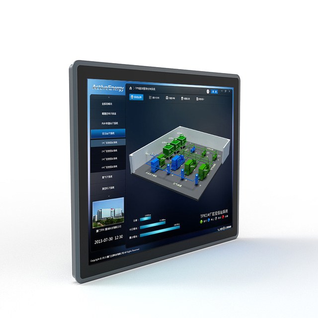 10.1 10.4 12.1 15 17 19 21.5 Inch Panel Pc Ip65 Waterproof 10 Points Capacitive Touch Screen Monitors for Industrial Tablet Atm