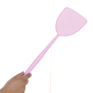 Fly Swatters Plastic Manual Household Durable Long Handle Non Toxic Simple Style - Product Image 3