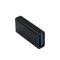 Adaptador USB 3.0 Tipo-C a USB Dual Hembra con Salida de CC, Compatible con Auriculares Tipo C, Cargadores Rápidos, Cámara, Aleación de Aluminio