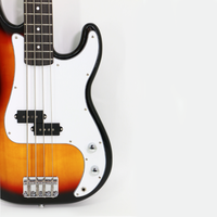 Guitare Basse Électrique KB-01 en Promotion pour Débutants - Vente en Gros Professionnelle Guitare Basse 4 Cordes Manche en Érable