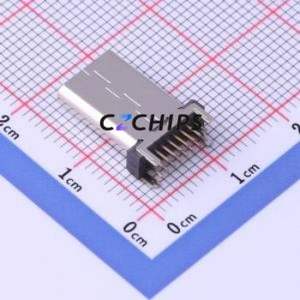 MC-118LD-H137 USB Connector Through hole Component (THT) Connector Type-C USB 2.0 Female Through Hole - Product Image 2
