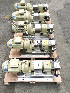 ドンバブランドZB3A-160-15KWサニタリーステンレス鋼AISI316Lギア減速機モーター トリクローバー液体油圧OEM - Product Image 4