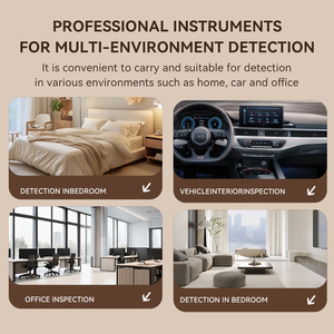 Moniteur de qualité de l'air Tuya Wifi 10-en-1 <span class=keywords><strong>mesure</strong></span> les PM2.5, le <span class=keywords><strong>CO2</strong></span>, les TVOC, l'HCHO, le CO, les PM10, les PM0.3 avec indice de protection IP54, modèle MT13W - Product Image 4