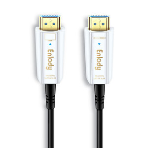 Cable <span class=keywords><strong>HDMI</strong></span> <span class=keywords><strong>2.0</strong></span> AOC de Longitud Personalizada, <span class=keywords><strong>4K</strong></span> 60Hz, 18Gbps, Cable Óptico Activo, Chapado en Oro, Cable <span class=keywords><strong>HDMI</strong></span> de Fibra EARC para Proyector, OEM/ODM - Product Image 1