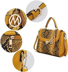 厂家直销设计师斜挎包女包-PU皮革肩钱包手提包-女士提手手提包 - Product Image 6