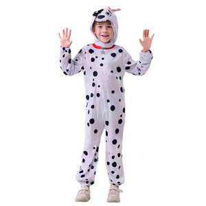 Disfraz de Perro Dálmata con Puntos para Niños, Adorable Traje de Cosplay para Halloween, Fiestas y Representaciones - Product Image 6