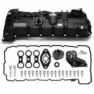 Крышка клапана головки блока цилиндров двигателя 11127552281 для BMW N52 N52B25 2.5L E60 E70 E82 E83 E84 E85 E87 E90 E91 E92 E93 F10 - Product Image 2