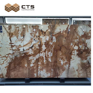 Placa de cuarzo de lujo, piedra azul, impresión romana, antigua, exótica, <span class=keywords><strong>TV</strong></span>, decoración de pared - Product Image 6