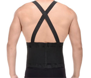 <span class=keywords><strong>Ceinture</strong></span> de soutien <span class=keywords><strong>lombaire</strong></span> réglable pour le sport, pour hommes et femmes, idéale pour la musculation, la course à pied, avec bretelles - Product Image 2