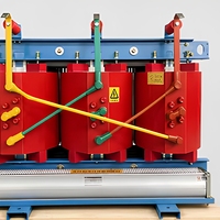 Transformateur de distribution électrique immergé dans l'huile Tianweisd 11kV 0.4kV 400kVA SCB11 à trois bobines en cuivre 50/60Hz