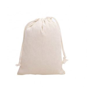 Emballage personnalisé, sac à savon en toile de coton avec cordon de serrage, pochette en coton, pochette en coton biologique - Product Image 5