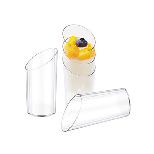 Gobelet à dessert miniature de haute qualité pour mousse, gobelet à gâteau en plastique personnalisé, gobelet à parfait transparent en PS pour pudding, gelée, <span class=keywords><strong>yaourt</strong></span> - Product Image 3