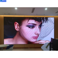 Affichage LED publicitaire intérieur, écran LED grand format à installation fixe pour centre commercial