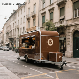 OEM Street Cart Van Bbq <b>Trailer</b> Mobile <b>Car</b> For Sale Ice Cream Coffee Food Truck - Product Image 5