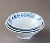 Vente en gros de bols à nouilles en mélamine personnalisés, écologiques, de style oriental, vaisselle pour usage en restaurant, haute qualité